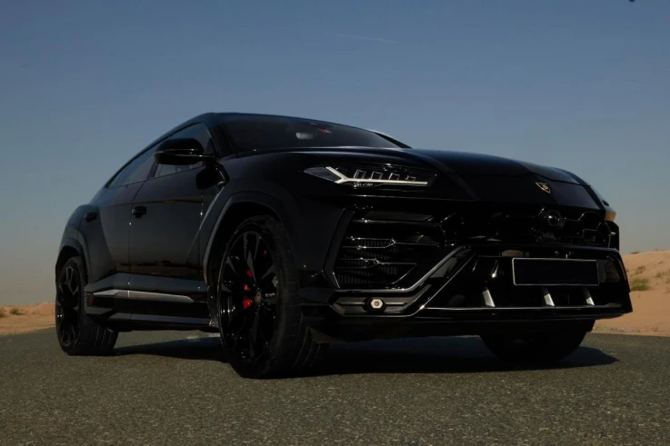 Lamborghini Urus 2022 BLACK RENTAL IN DUBAI - undefined
